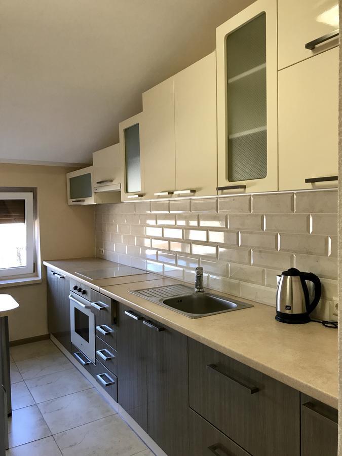 Panoramic View Top Floor Apartment In The City Center Мукачево Экстерьер фото