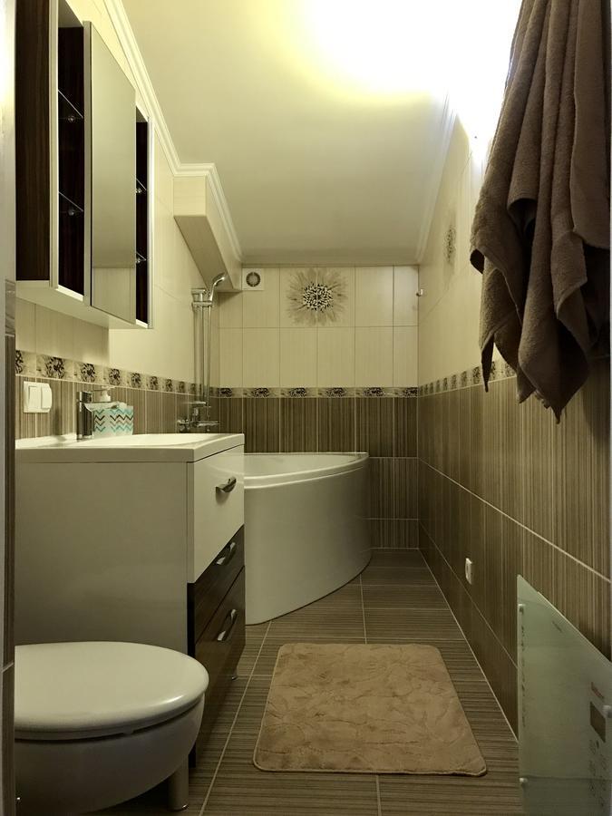 Panoramic View Top Floor Apartment In The City Center Мукачево Экстерьер фото