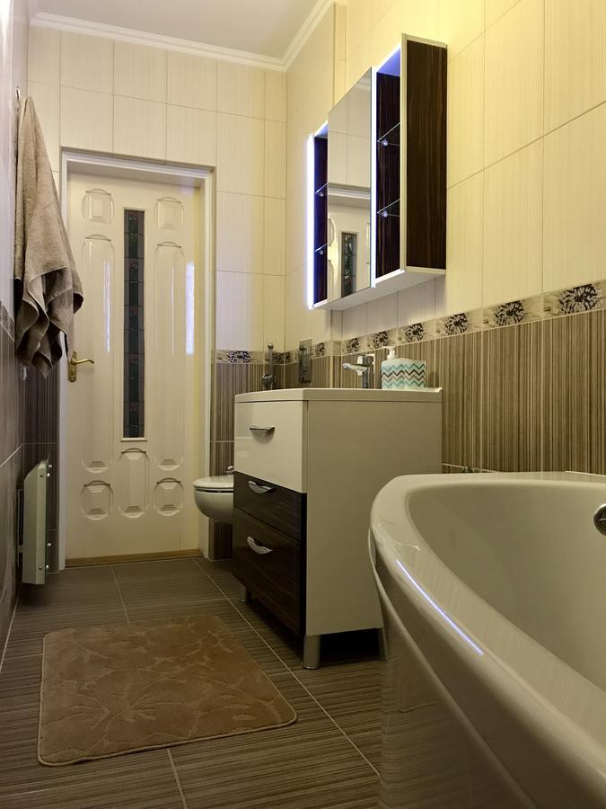 Panoramic View Top Floor Apartment In The City Center Мукачево Экстерьер фото